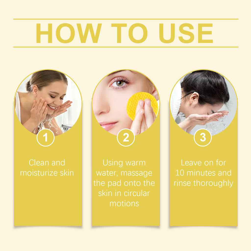 Turmeric Acid Cleansing Pads