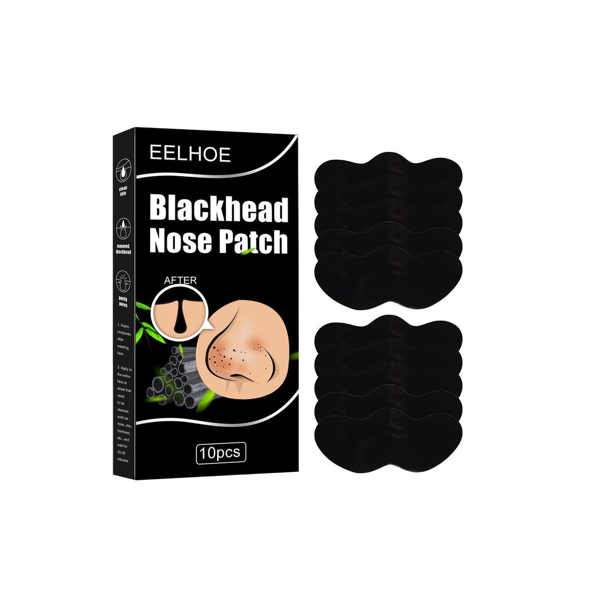 Blackhead Nose Patches 10pc